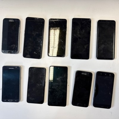 10 x Samsung Huawei Archos Oppo Smartphones Defekt #2