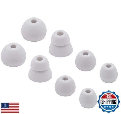 ALXCD Ear Tips Replacement for Beats Flex Wireless Earphones, S/M/L/D 4 Sizes
