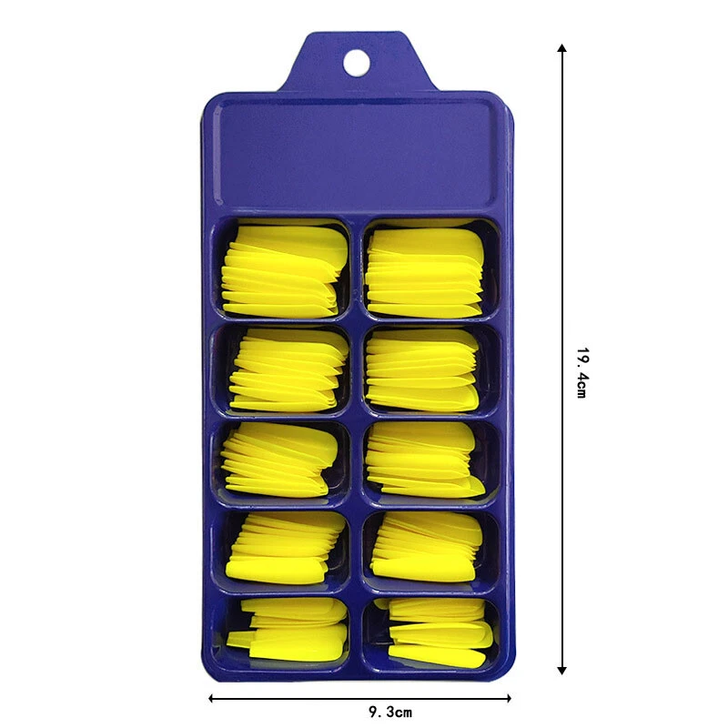 100Pcs Ballerina Fake Nail Coffin Tips Long Art Full Cover False Nails Manicure⇓ - image 4 of 4