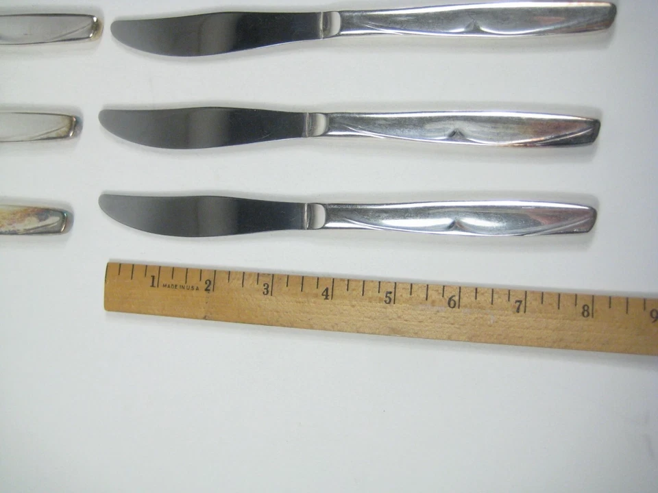 Concept Pattern 1957 12 件套老式不锈钢黄油刀 — 第 3/4 张图片