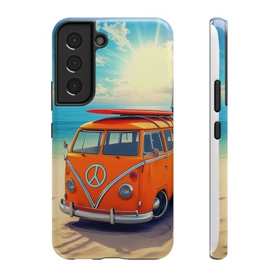 VW Bus Phone Case; Retro Style Phone Case for Apple iPhone and Samsung Galaxy