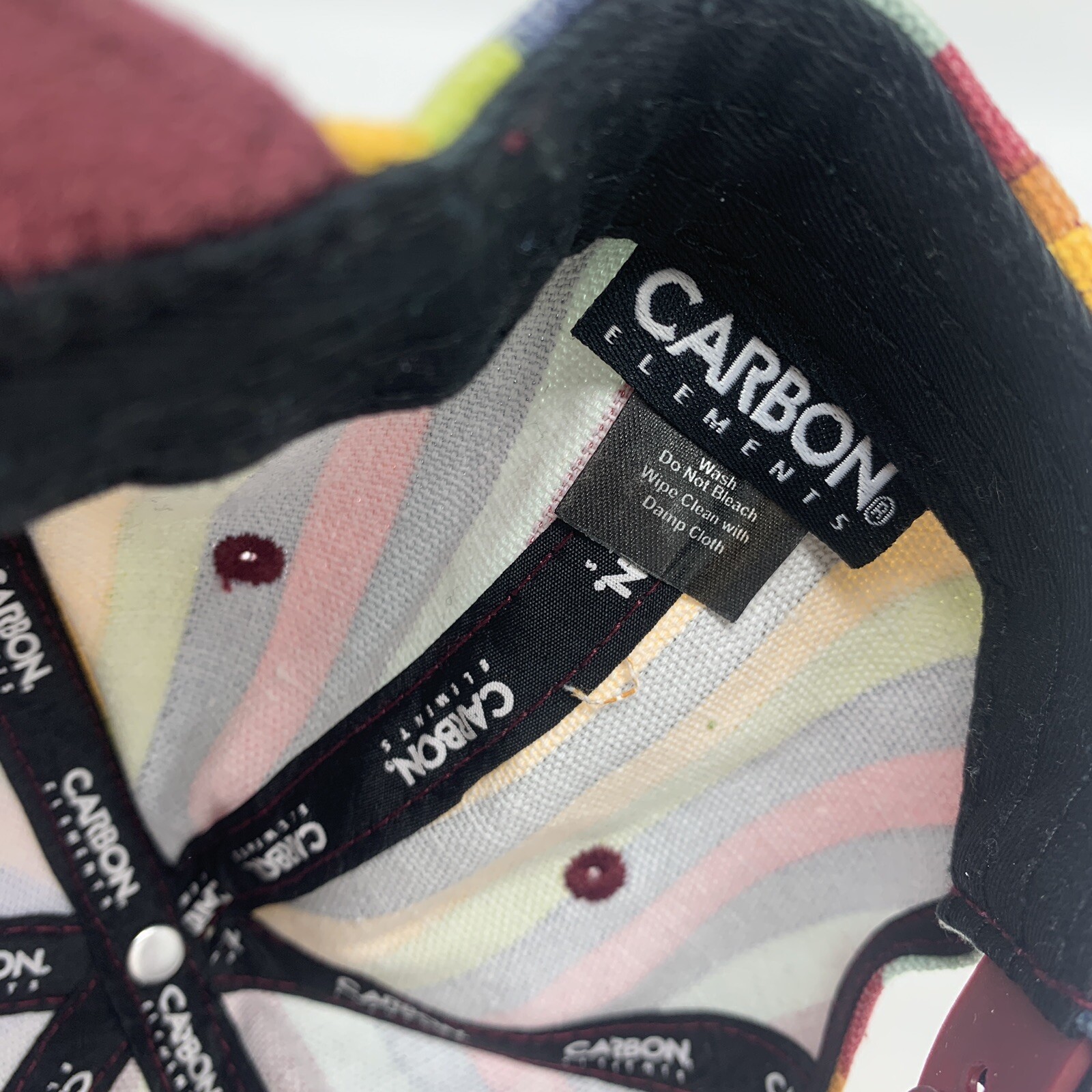 Carbon Elements Hat Cap Snapback Flat Bill Palm T… - image 7