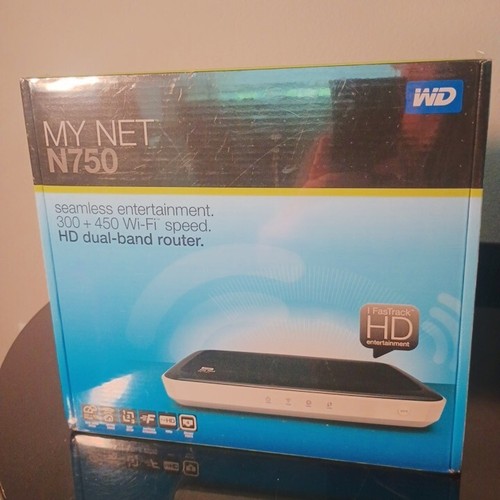 Western Digital My Net N750 450 Mbps 4-Port Gigabit Wireless N Router...
