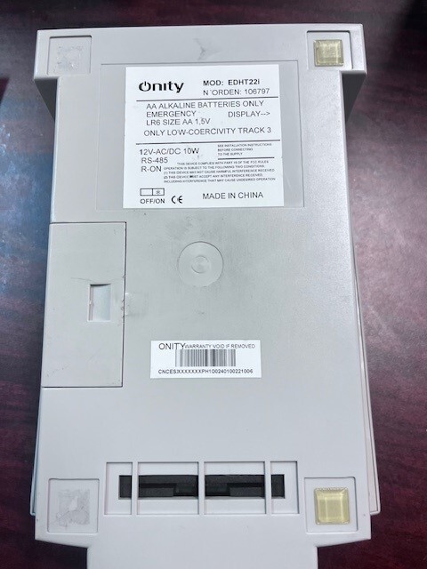 Onity Hotel Key Encoder ht22I | eBay