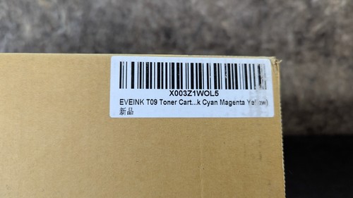 🔥New🔥 EVEINK T09 Toner Cartridges for Canon T09 Black & Color High Yield - Picture 6 of 7