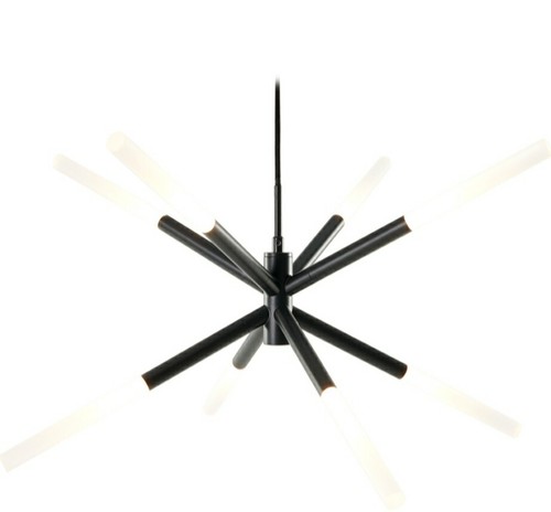 Made.com Wanda plafoniera a sospensione nera prezzo consigliato £220 - Foto 5 di 8
