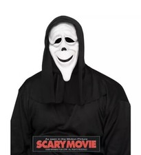 Fun World Scream Ghost Face Stoned Vinyl Character Costume Mask