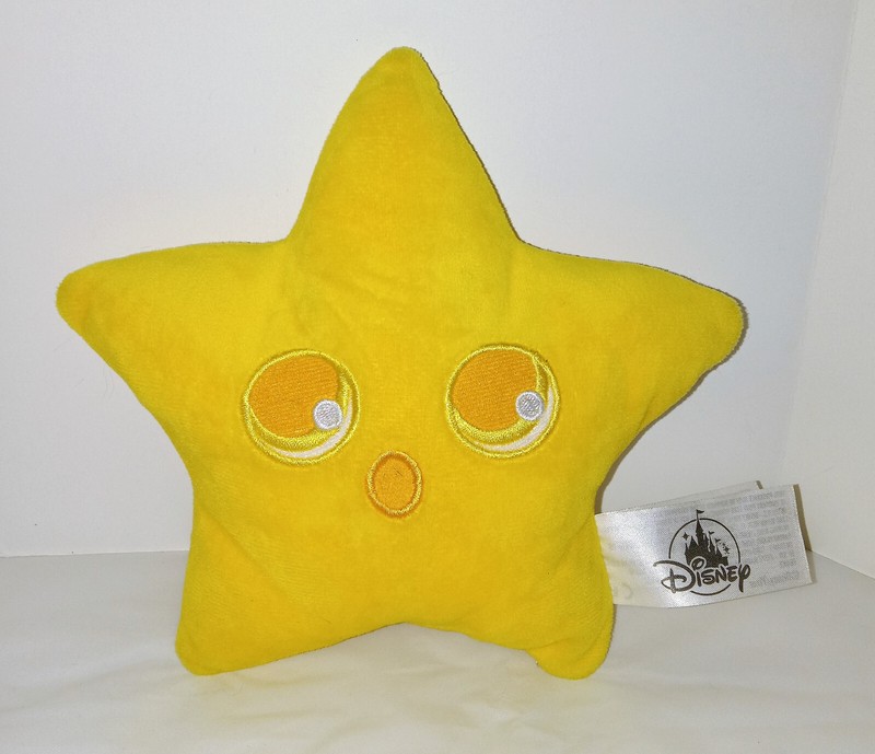 PIXAR PIER Star 7" Plush Disney La Luna Gold Yellow Animation Stuffed Toy NEW