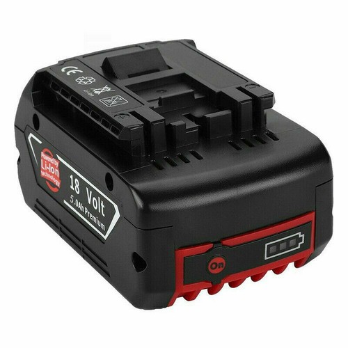 10X 18V 5,0Ah pour Bosch Batterie GBA GSR GSB BAT609 610 618 620 622 2607337070 - Imagen 2 de 17