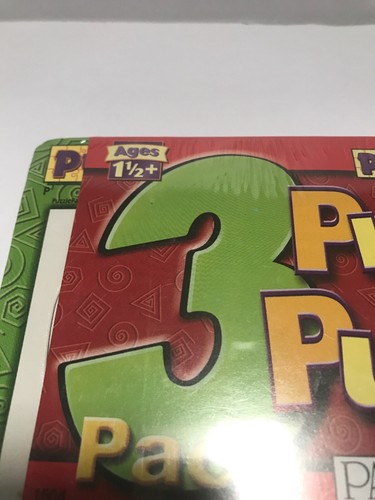Juego de 3 parches de rompecabezas. Rompecabezas preescolares. Edad 1 1/2+. Nuevo - Imagen 3 de 4