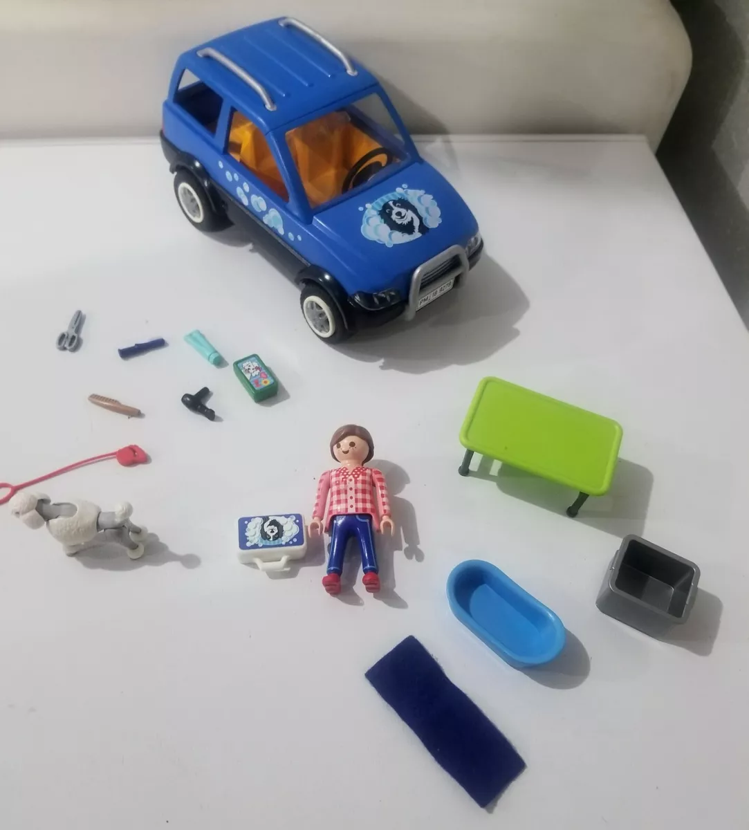 Gå ned heldig Macadam Playmobil Mobile Pet Groomer 9278 | eBay