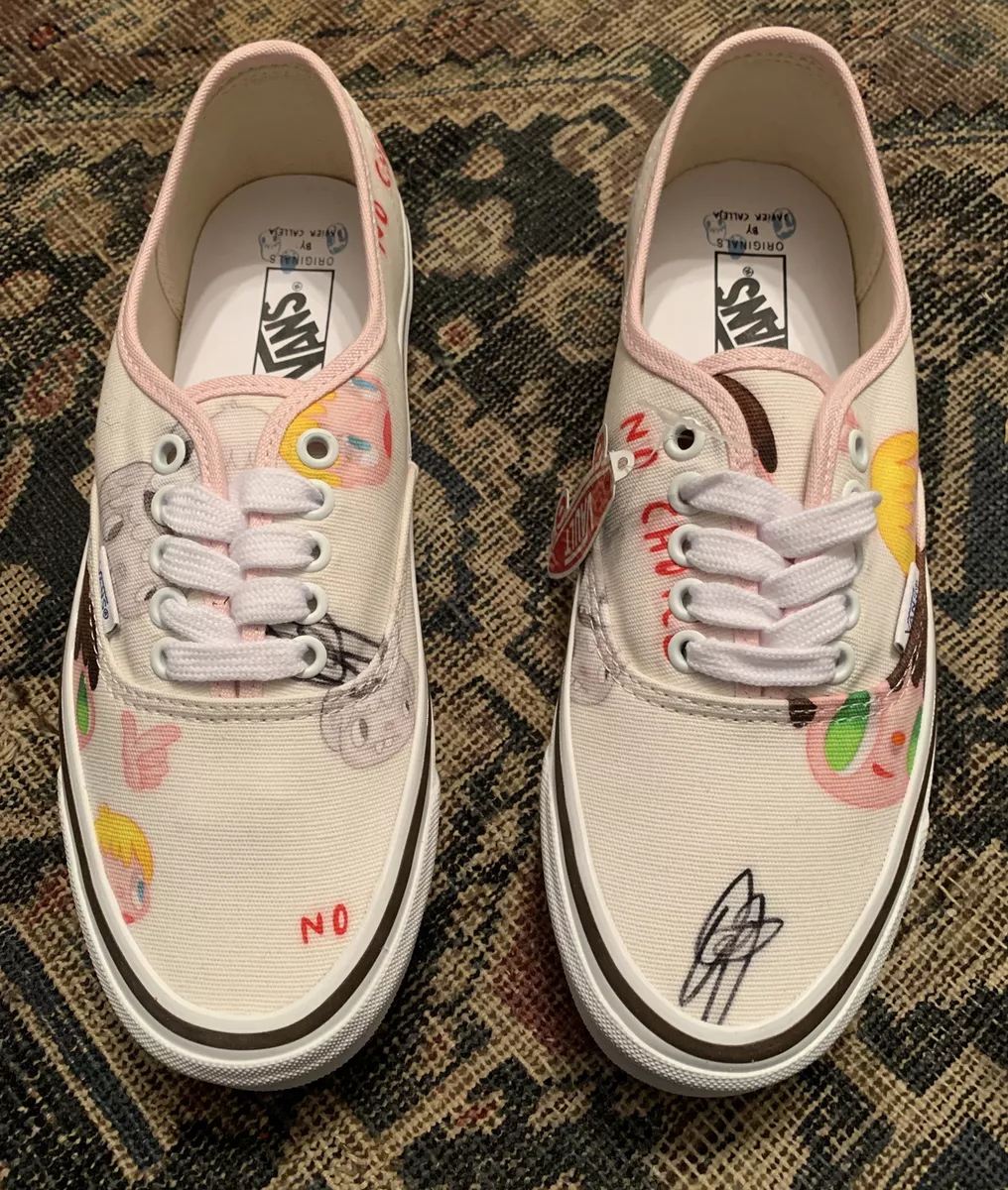 Vans sizes shop in inches