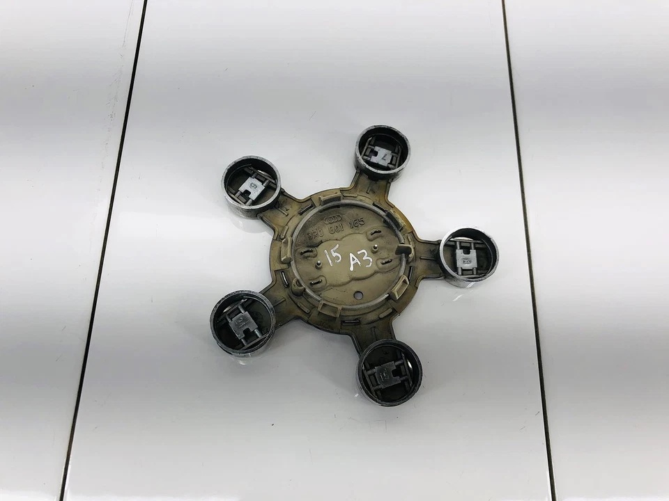 09-20 AUDI A3 QUATTRO LLANTA RADIOS TAPA CENTRAL BUJE CAVIDAD CUBIERTA OEM Foto 4 de 4