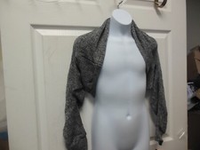 Textured Charcoal Ballet loose Shrug 0223 BodyWrappers Girls sizes soft