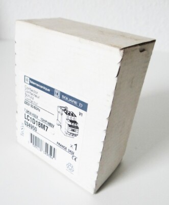 Telemecanique LC1D18M7 Nr. 034950 7,5KW/400V 10 HP/480V Schütz -unused/OVP-