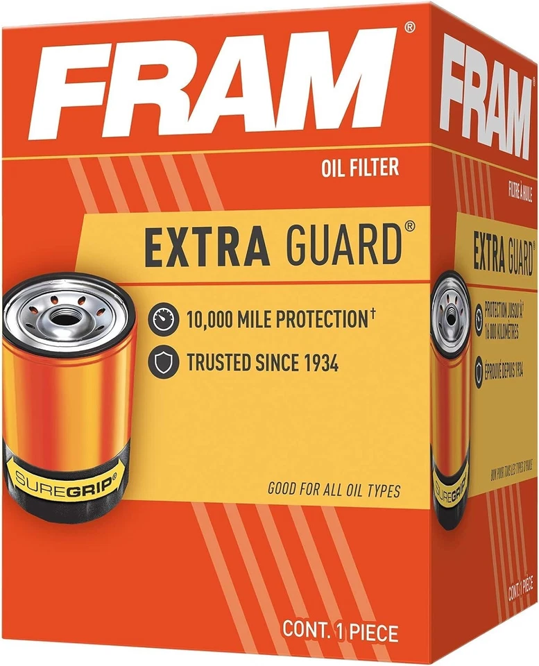 Filtro de aceite de motor giratorio Fram Extra Guard PH7317, cambio de 10 k millas Foto 4 de 4