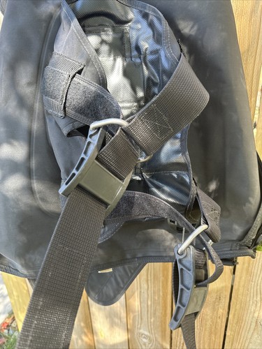 Fathom SL III Buoyancy Compensator Vest Sl Yellow Adult Medium w/regulator. USA - Picture 10 of 12