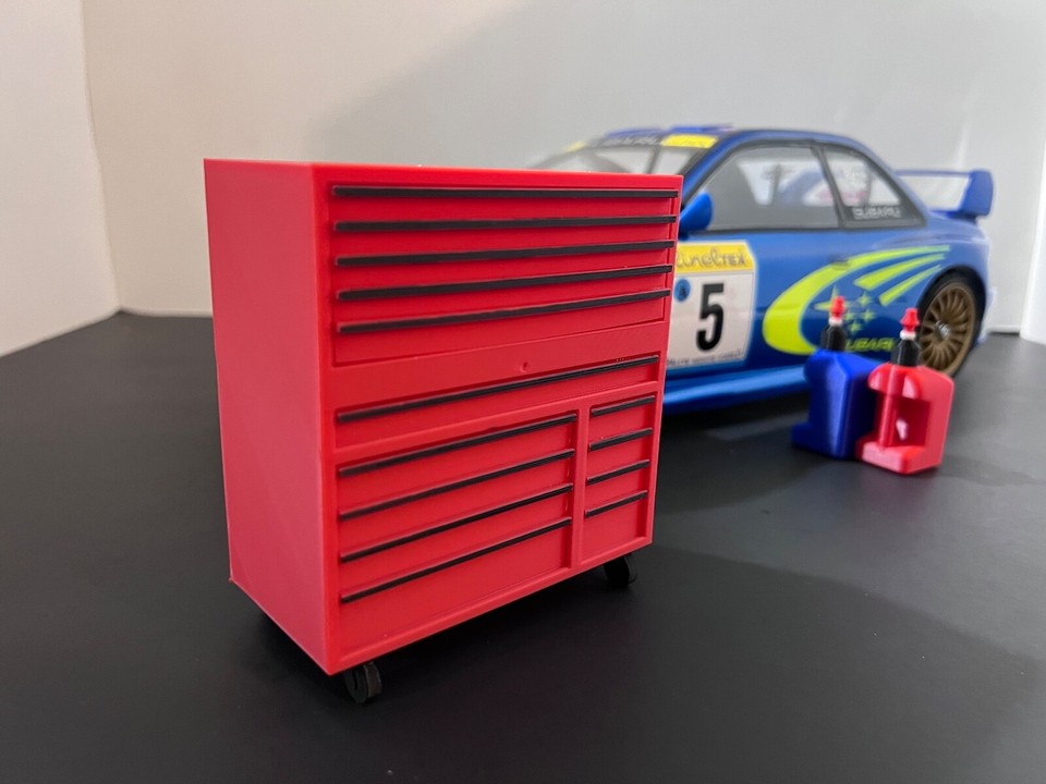 1/10 Scale Rc Tool Box for Scale Garage Crawler On Road Tool Chest Trx4 ...