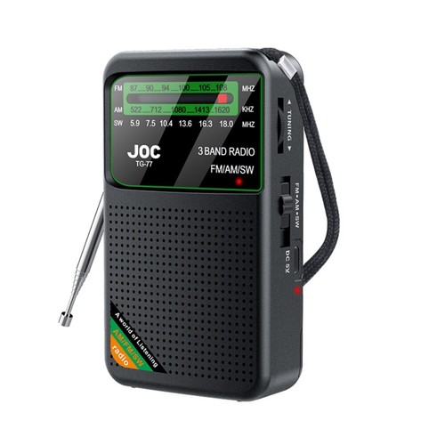 Type-C Pocket Radio Rechargeable Full Band Radio for Senior Home Walking - Zdjęcie 13 z 14