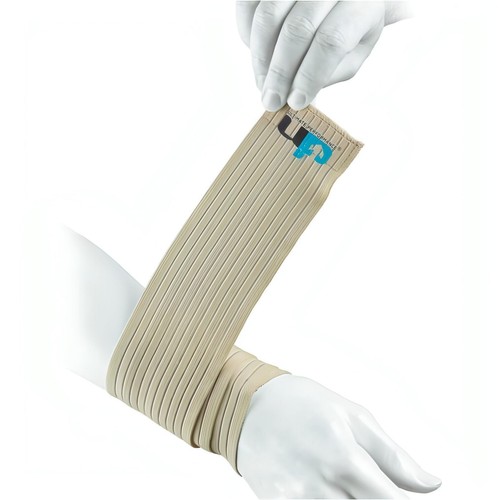 Ultimate Performance Reusable Elastic Bandage Brown Support Gym
