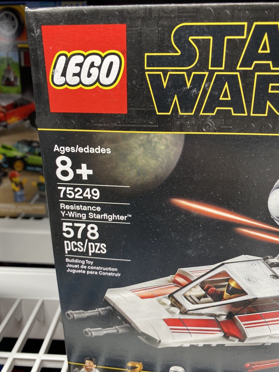 LEGO Star Wars: Resistance Y-Wing Starfighter (75249) New, Still