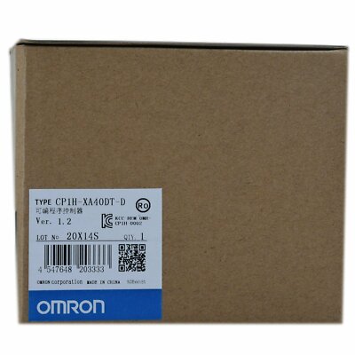 Omron CP1H-XA40DT-D PLC Module CP1HXA40DTD New In Box Expedited Shipping 1PC