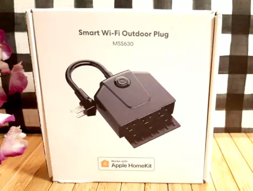 MEROSS SMART WI-FI OUTDOOR PLUG MSS630 3 / 3 PRONG OUTLETS New