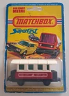 Matchbox Superfast Lesney #44 Passenger Coach Die-Cast 1976 New in Blister Pack