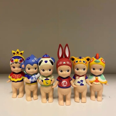 6 PCS Sonny Angel Chinoiserie Series Mini Figure Confirmed Blind