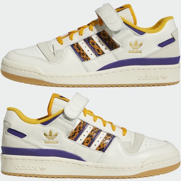 Adidas Forum 84 Low Rare Sneakers White/Yellow (GW2007  display picture 1