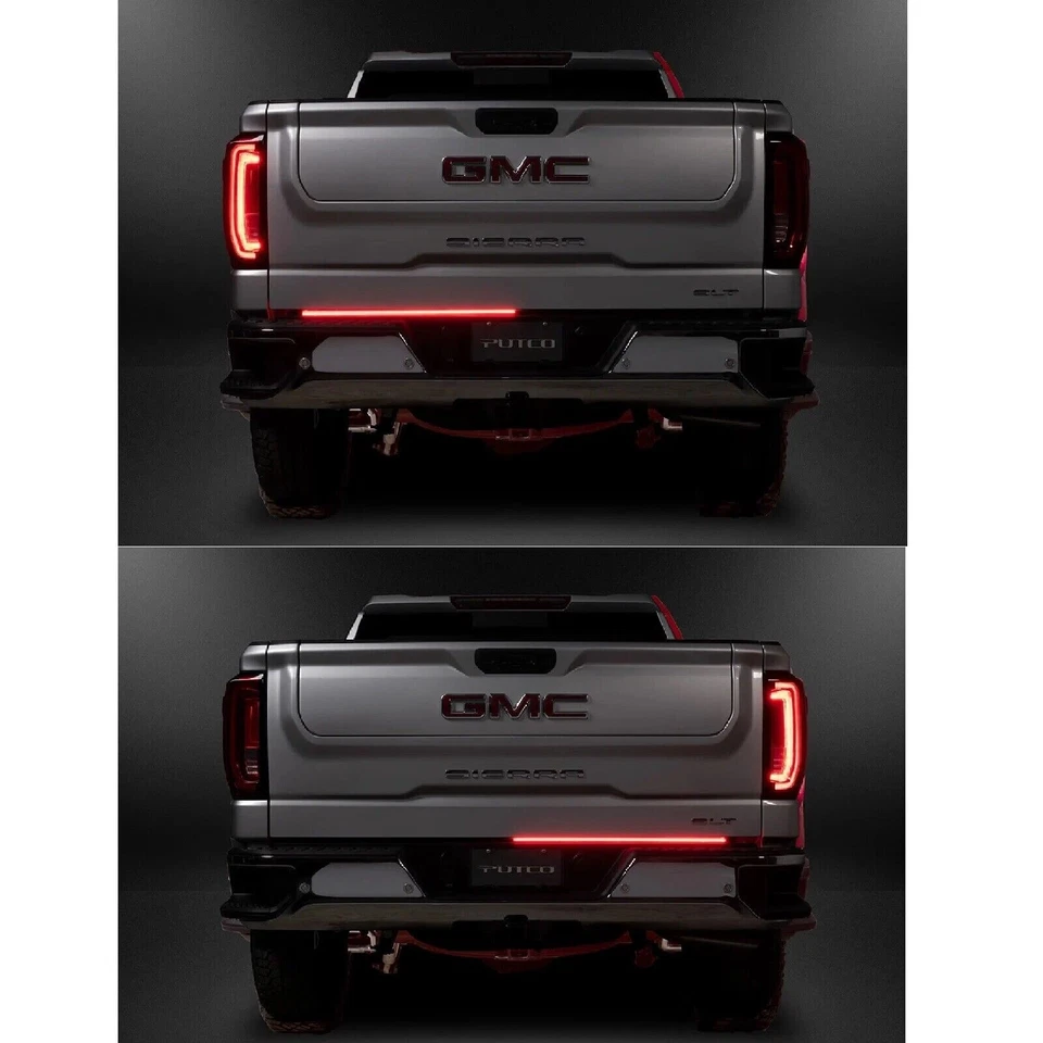 Putco Blade 60" LED Tailgate Light Bar Red/White for Silverado 1500/Sierra 1500 - Image 4 of 4