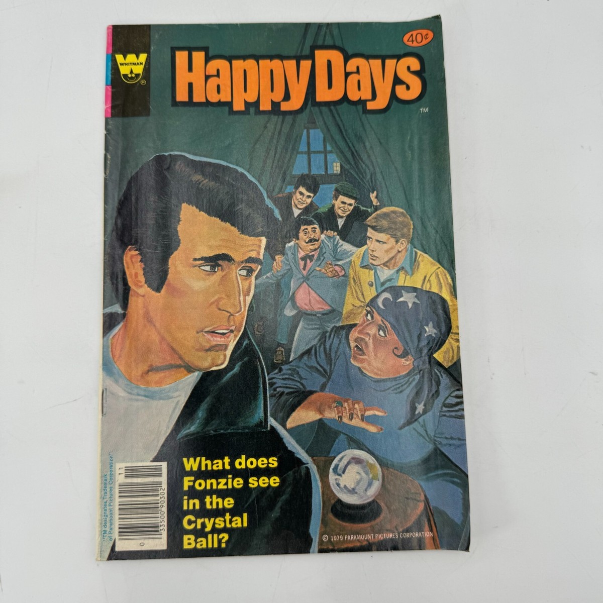 Happy Days Comic #5 Gold Key 1979 Font Donizetti Crystal Ball