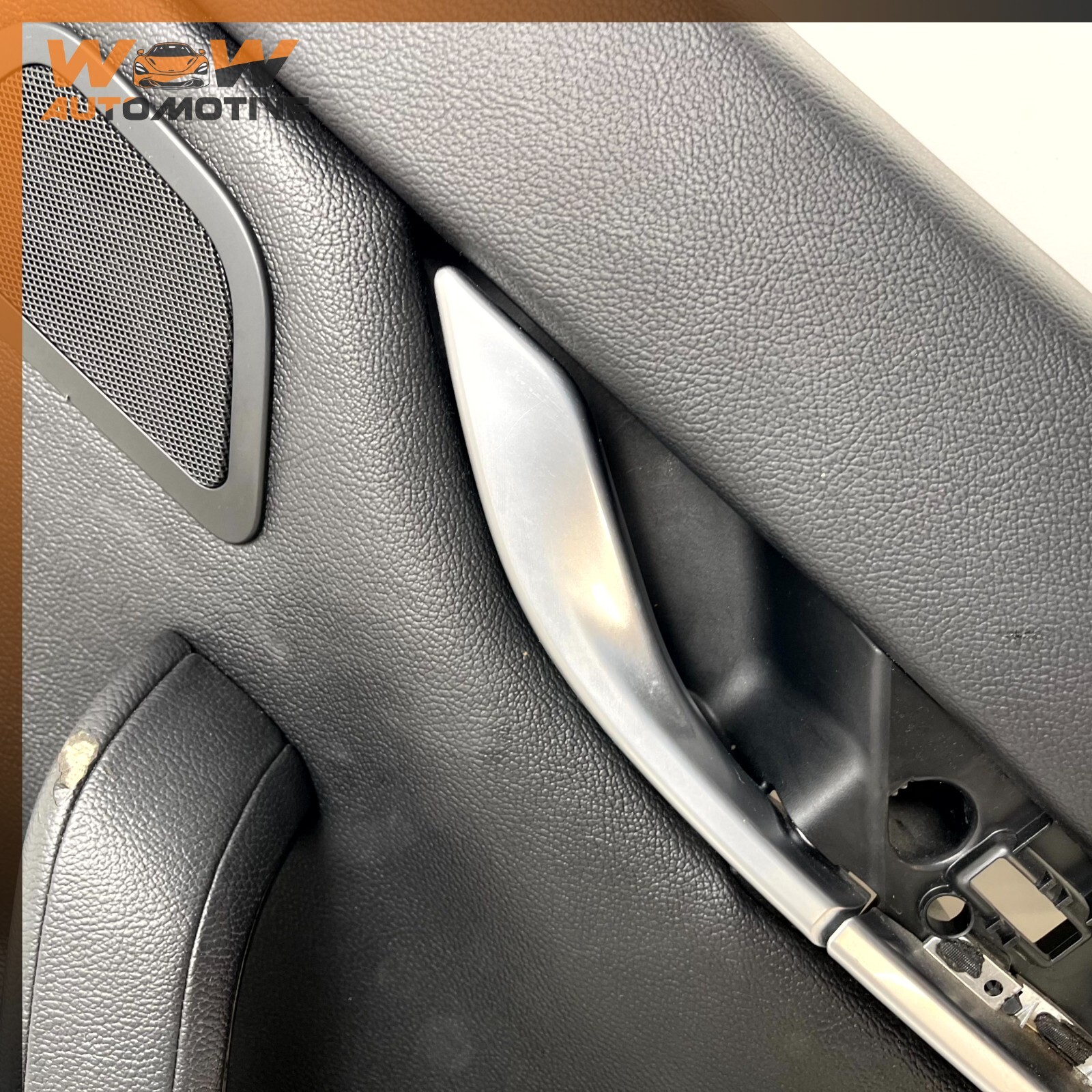 14-16 MASERATI GHIBLI REAR RIGHT PASSENGER SIDE INTERIOR DOOR PANEL BLACK OEM