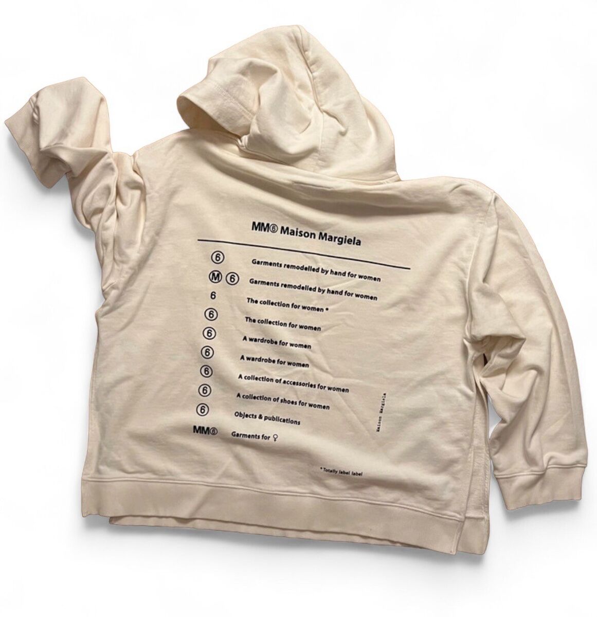 Maison Margiela MM6 oversized hoodie unisex Size: Women's S Maison Margiela MM6 oversized hoodie unisex Size: Women's S