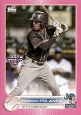 2022 Topps Pro Debut Pink Federico Polanco - Jupiter Hammerheads /199 PD-190