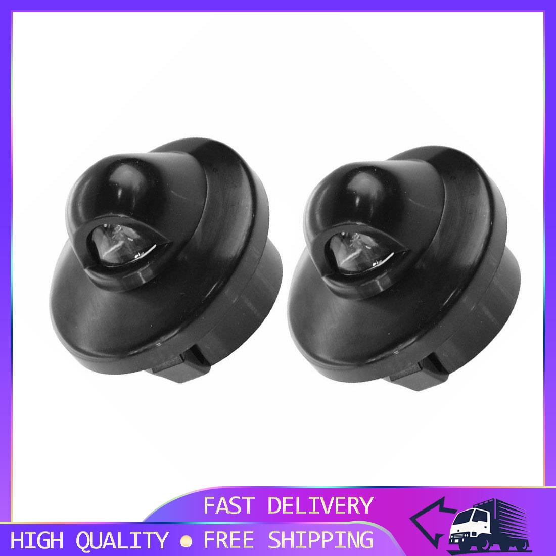 Ford OEM License Plate Light Set Pair – Black LH RH For F150, Ranger, Mark LT, Explorer Sport Trac – 1L3Z13550BA Replacement