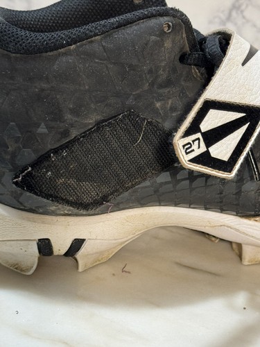 Nike fast flex cleats black-and-white size 6 1/2. ATT 3440–001 - Picture 8 of 20