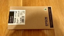 2017 GENUINE EPSON T6538 MATTE BLACK ULTRACHROME INK STYLUS PRO 4900 200ml NEW