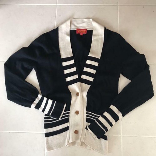 Vivienne Westwood Stripe Black Cardigan 
