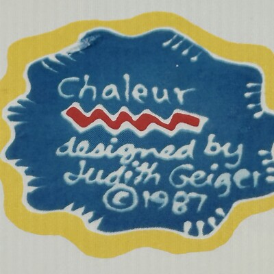 ジュディス ガイガー JUDITH  「Coris Fish」 3 Chaleur Judith Geiger Bowls 8” Fish Abstract | eBay