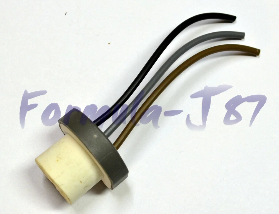 Wire Pigtail Female Ceramic 9004 HB1 Headlight Two Harness Bulb Replacement Plug - Image 2 of 4