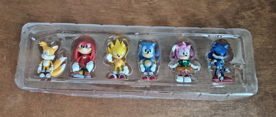 Jazwares Sonic the Hedgehog Mini Figure Collectibles 6-Pack - Plastic - image 4 of 4