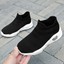 thumbnail 7 - Kids Running Sneakers Lightweight Walking Mesh Slip-On Shoes Breathable Tennis