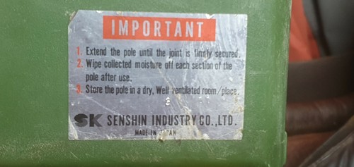 Sokkia SK Measuring pole. Height measuring stick. - Picture 3 of 4