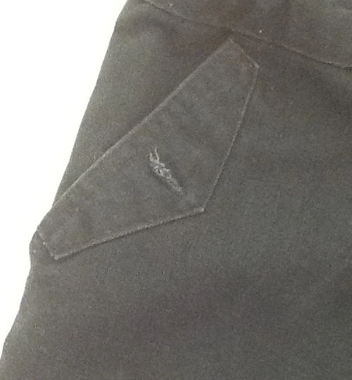 St890 Genuine School Uniform Girls Navy Blue Pants Size 8 - Image 2 of 4