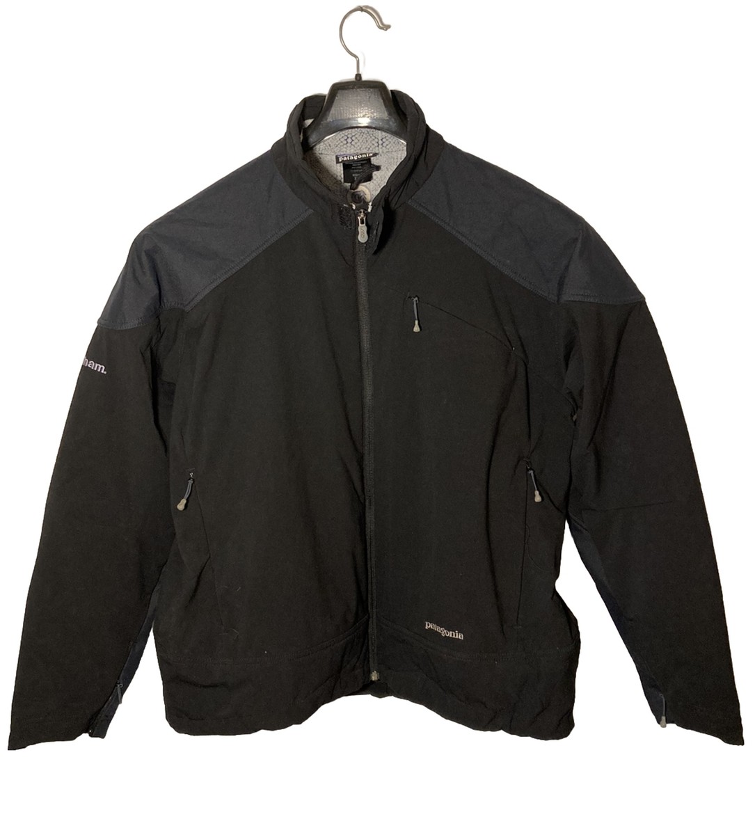 Patagonia Mens XL Scythe Soft Shell Regulator Jacket-Black-Dunham