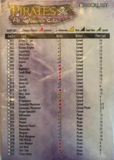 WizKids Pirates CSG At Ocean's Edge Singles - Your Choice