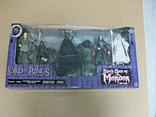THE LORD OF THE RINGS RETURN OF THE KING, BLACK GATE OF MORDOR GIFT PACK TOY BIZ
