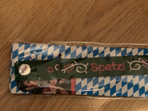 Armband Nagelneu Spatzl, Druckknopf, Bayrisch Oktoberfest - Bild 1 von 4