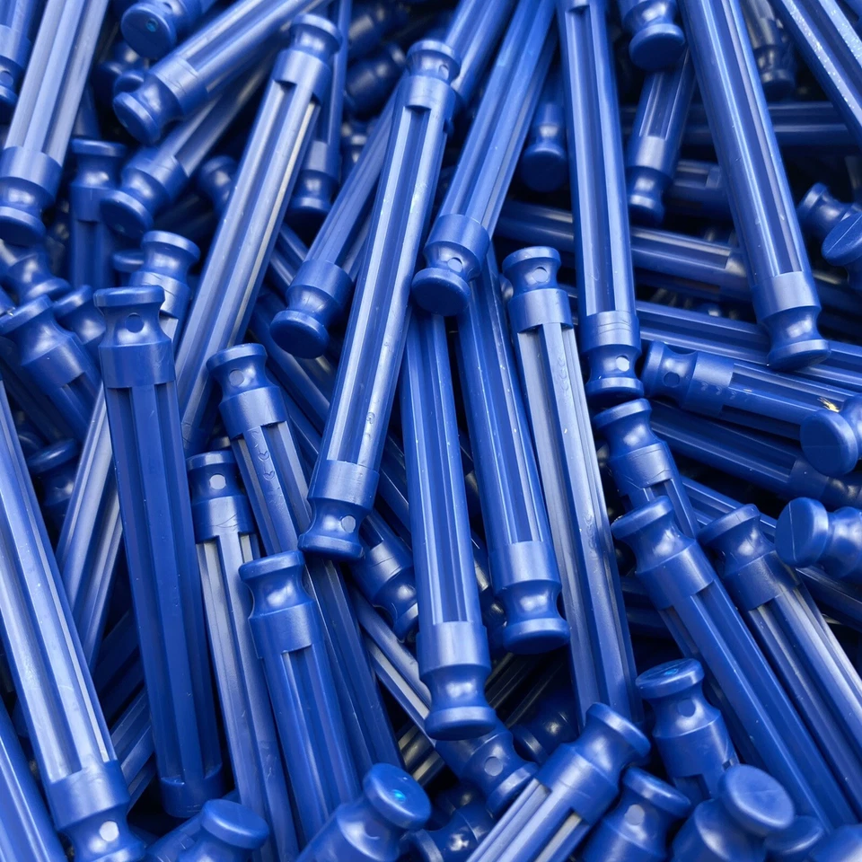 200 NUEVAS varillas azules Knex 2-1/4" - piezas estándar K'nex 2,25" Foto 3 de 3